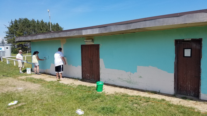 Cinema 2 Drive-In Theatre - Up Film Union Repainting Snack Bar
